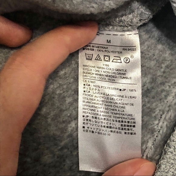 Men’s Banana Republic Heather Light Gray Cardigan - Picture 11 of 11